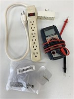 Multimeter, Power Bar & Peel & Stick Hangers