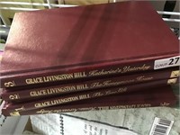 4 VOLUMES OF GRACE LIVINGSTON HILL BOOKS 4 VOLUMES