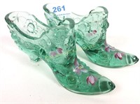 Fenton Glass Shoes