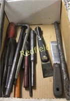 Lot of Punches, Chisels, & Files