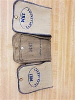 Vintage IBM technicians tool pouches