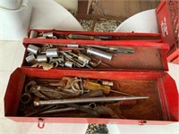 red box of tools
