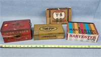 Vintage Cigar Boxes - One Tin