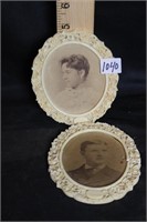 PAIR OF VINTAGE PICTURES IN FRAMES