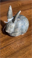 Peters Pottery Dirty Jade Bunny