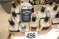 (12) 1 Liter Jack Daniels Bottles (Empty)