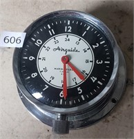 Airguide Marine Clock, Works, Nice Condition