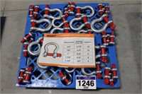 NEW DIGGIT 38PC. SCREW PIN ANCHOR SHACKLES