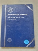 36 Washington quarters book; 1932-1945. Buyer must