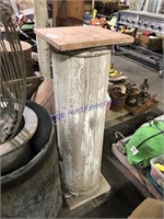 WOOD PILLAR, 36" TALL