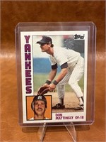 1984 Topps Don Mattingly #8