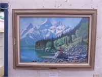 "SOUND OF MUSIC" PRINT ON CANVAS BY ROY KERSWILL