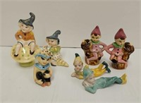 Lot Asst Vintage Pixie Figures