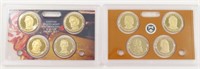 2010 & 2011 PRESIDENTIAL DOLLAR COIN SETS