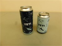 2- Yeti Collectible Cans