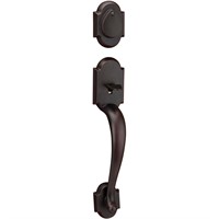 $150  Kwikset Austin Bronze Smartkey Door Handlese