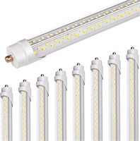 ONLYLUX 8 Foot LED Bulbs  5000K  FA8  8 Pack