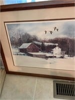 Signed and Numbered Richardson Barn Print