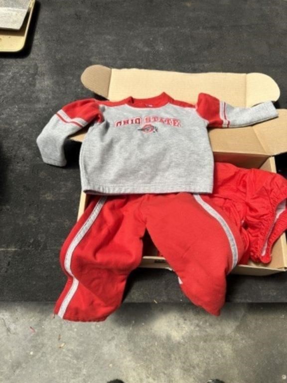2 Ohio State Toddler Track Suits