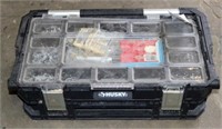 Husky Portable Parts Organizer Box