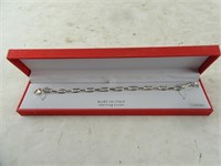 Mia Fiore Sterling Silver Chain Bracelet 7.5" in