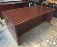 KIMBALL 72" EXEC. DESK/CREDENZA