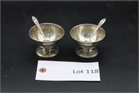 (2) Sterling Silver Small Bowls