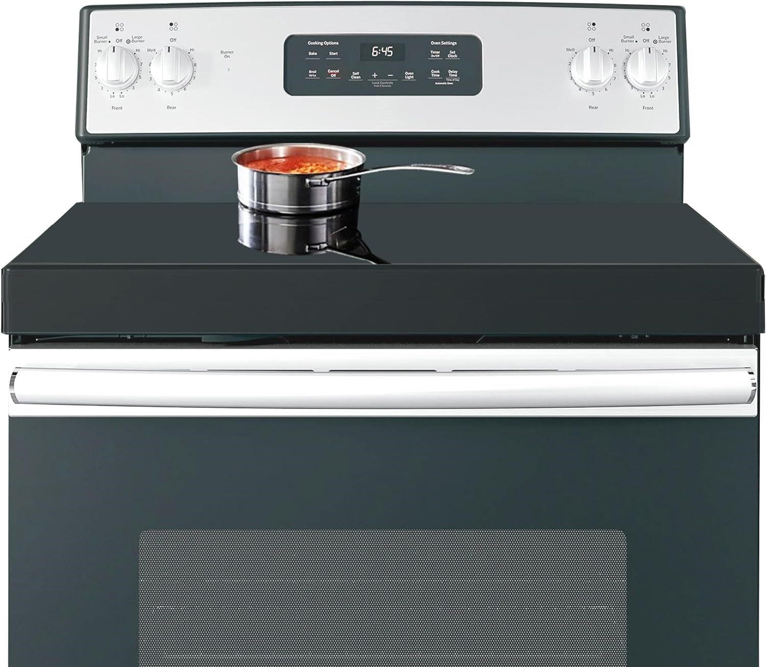 Gas Stove Top Cover  30x 22x3  Black