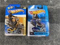 2- Hot Wheels Motorcycles