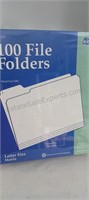 Sealed  Box of File Folders