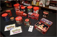Coca- Cola Tins and Pokemon Trading Card Games