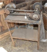 Antique bench grinder