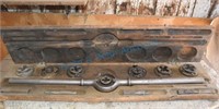 Vintage tap & die set