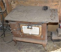 Antique wood burning stove