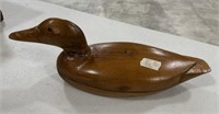 Wood Carved Duck Decoy