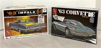 Impala & Corvette Sealed Model Kits