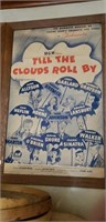 Old Movie Poster Till the Clouds Roll By 1962 40