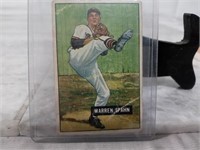 1951 Bowman Baseball Card #134 Warren Spahn