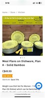 SEALED - Meal Plans on Dishware, Plan A - Solid Ba
