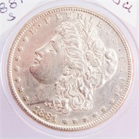Coin 1881-S Morgan Silver Dollar BU