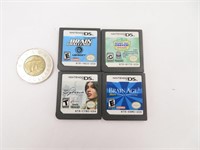 4 jeux Nintendo DS dont Syberia