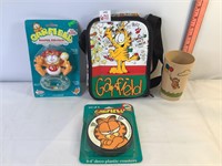 Garfield Bag, Cup, Coasters, Diaper Pins