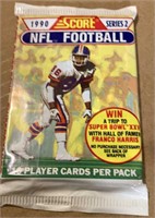 1990 Score Series 2 Football Cards Pack