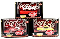 (3) 1:43 1999 Mattel Matchbox Coca-Cola Collection