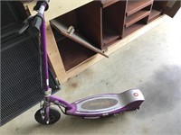 Purple Razor Scooter no charger