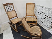 3 Antique Rocking Chairs