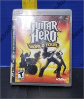 Playstation 3 GUITAR HERO WORLD TOUR