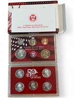 2002 US Mint Silver Proof Set