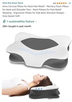 Anvo Cervical Pillow for Neck Pain Relief