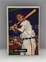 1951 Bowman Bob Kennedy RC Cleveland Indians HN